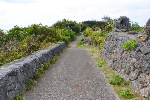 与論城跡遊歩道の写真