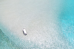 百合ヶ浜の空撮