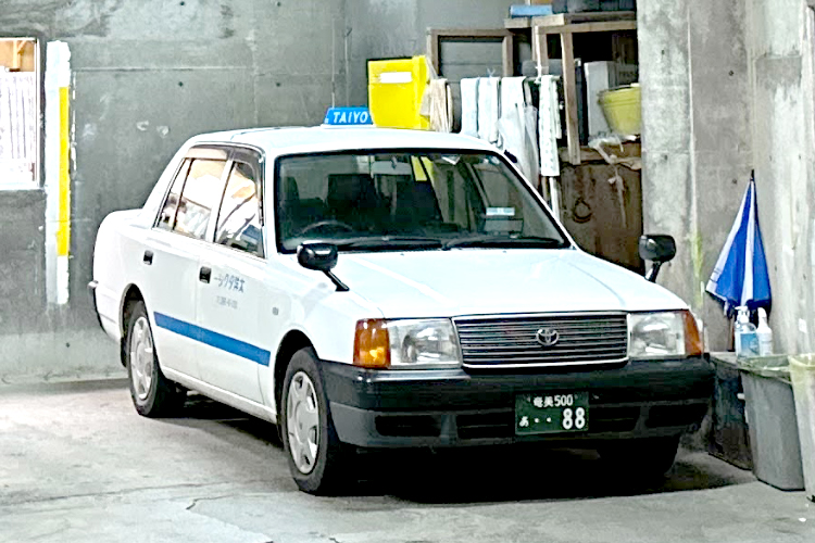 タクシーの画像